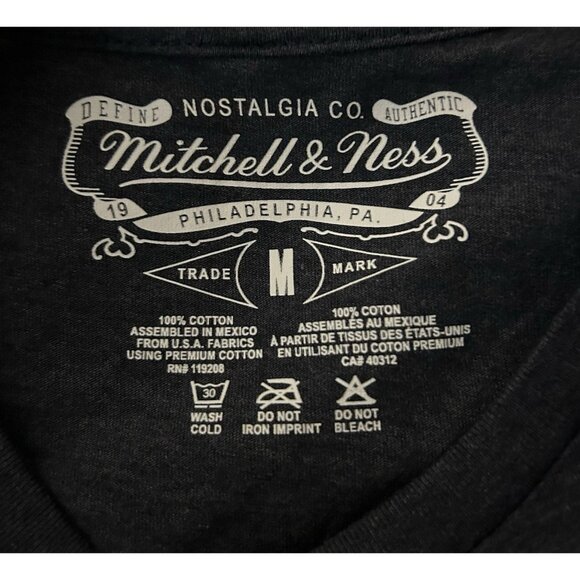 NEW MITCHELL AND NESS Hardwood Classics DALLAS MAVERICKS TEE SHIRT Medium NWT - Picture 4 of 6